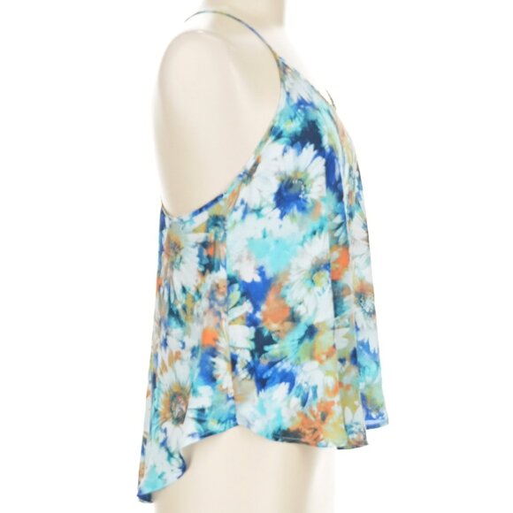 ASTR - Halter-Style Floral Tank Top - Picture 5 of 7